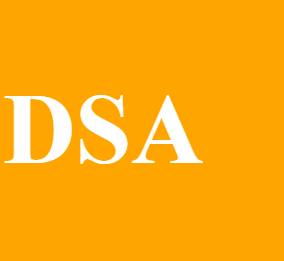 Hvit tekst på oransj bakgrunn
